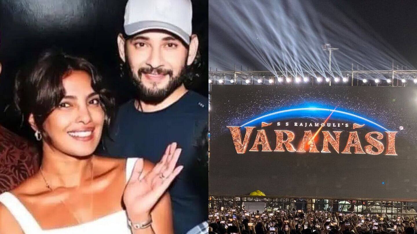 Mahesh Babu, Priyanka Chopra light up 'Varanasi' film launch