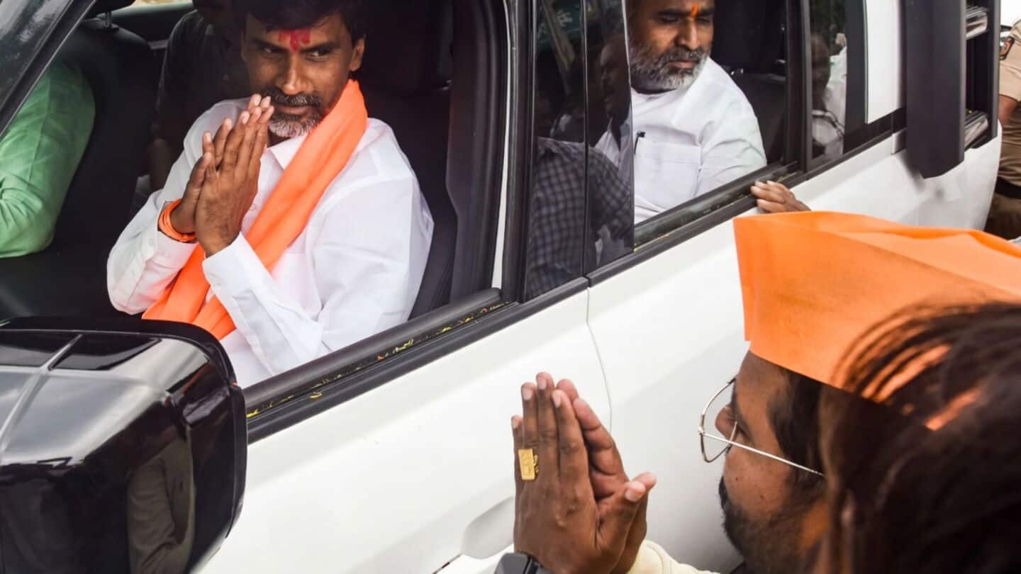 Manoj Jarange begins hunger strike in Jalna demanding Maratha OBC