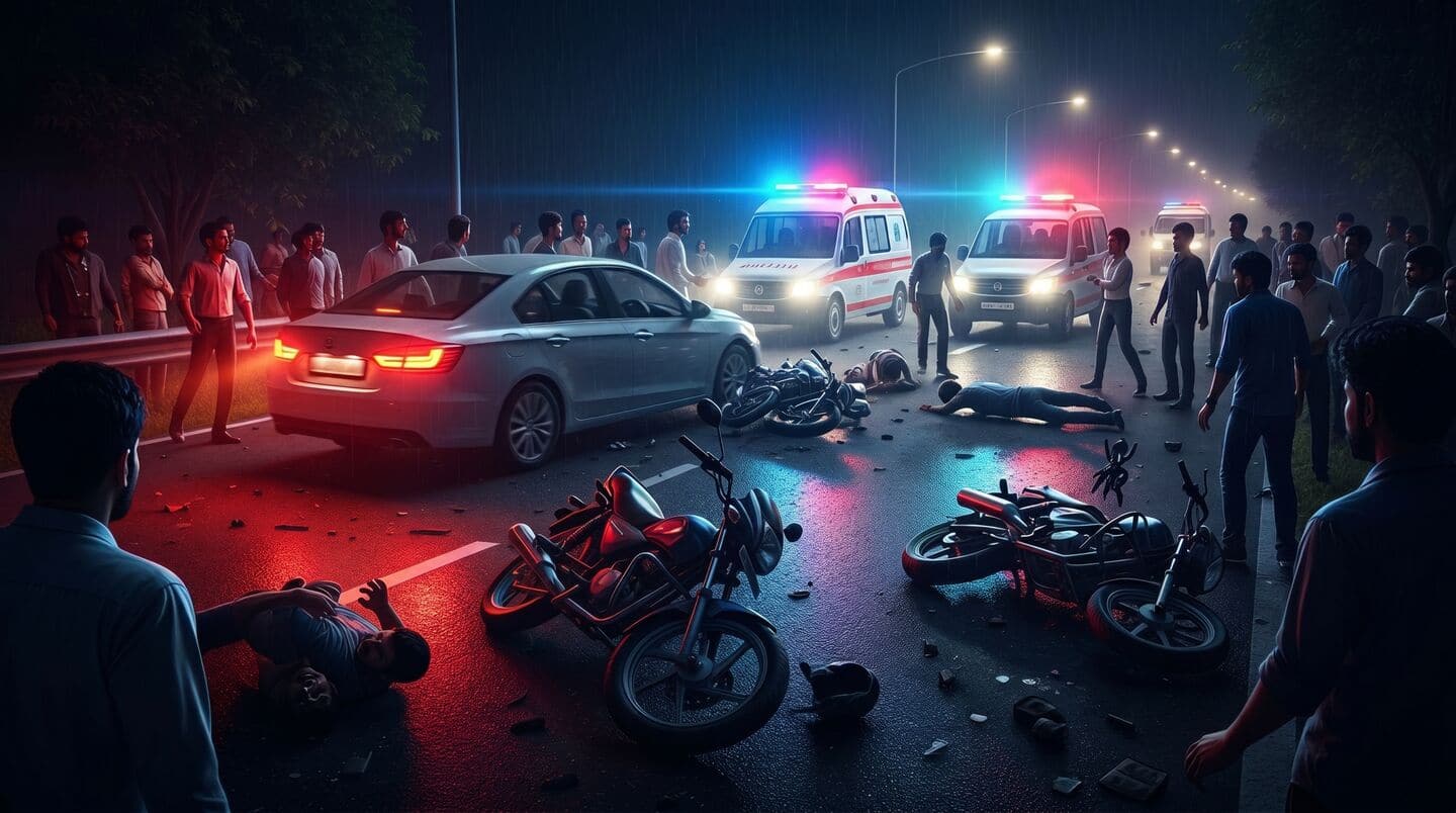 Eight killed in Ambedkar Nagar after car runs over bystanders