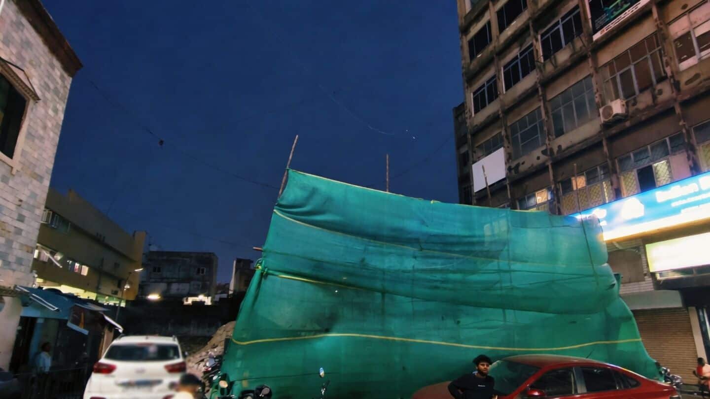 Anna Theatre near Mount Road in Chennai has been demolished