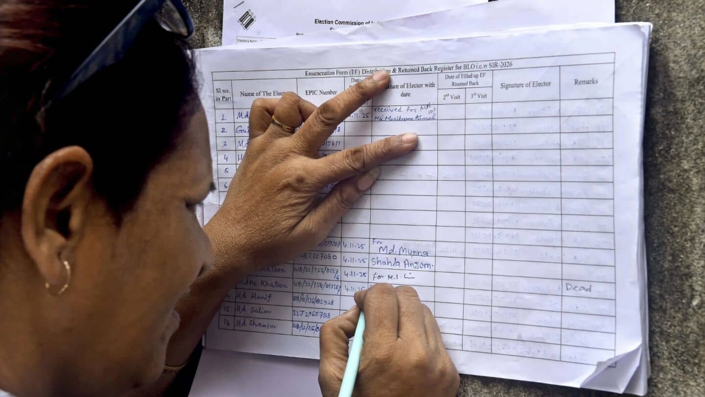 Election Commission launches monthlong voter roll verification across 5 states