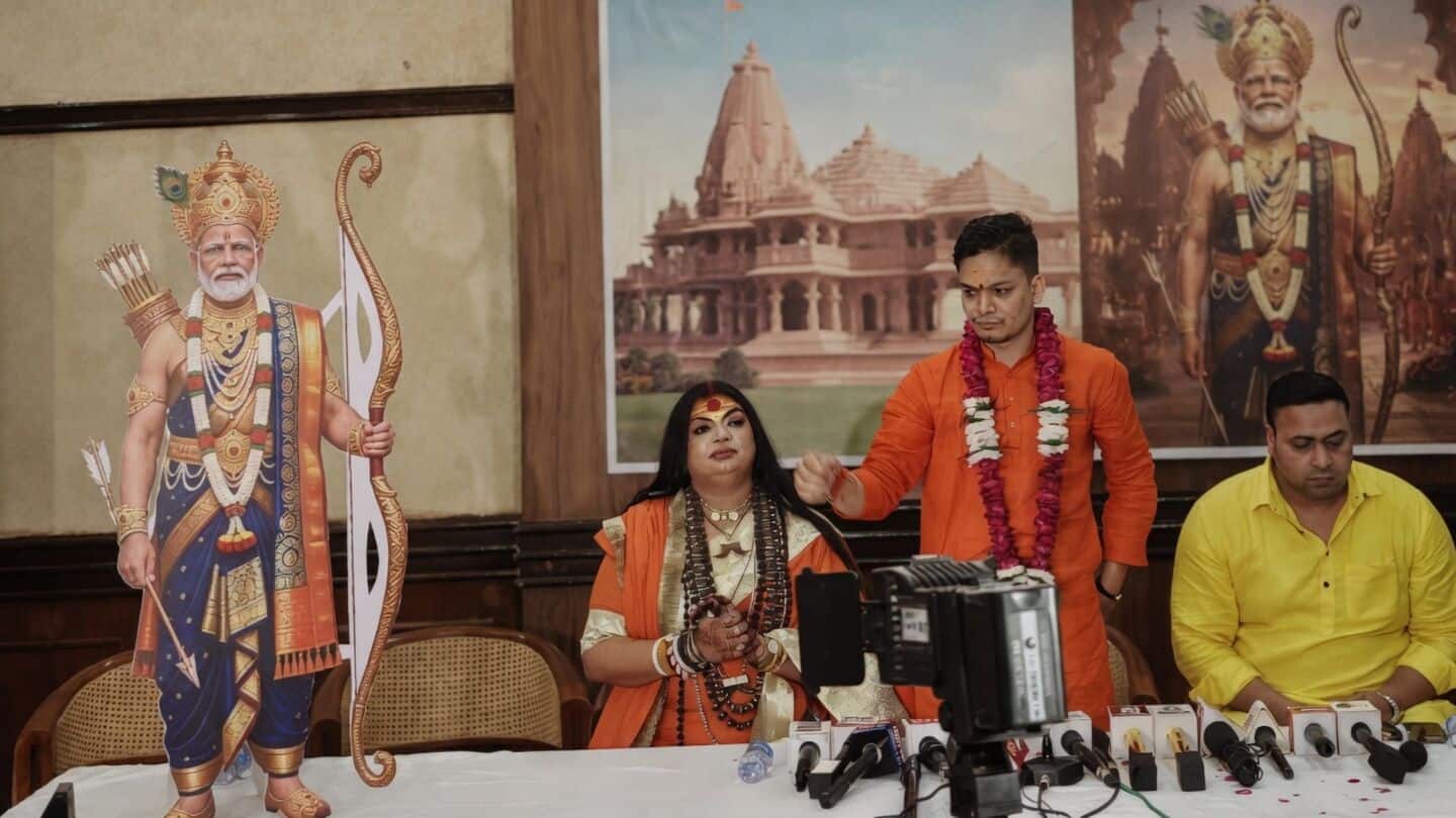 Delhi Press Club 'aarti' for Narendra Modi poster sparks debate