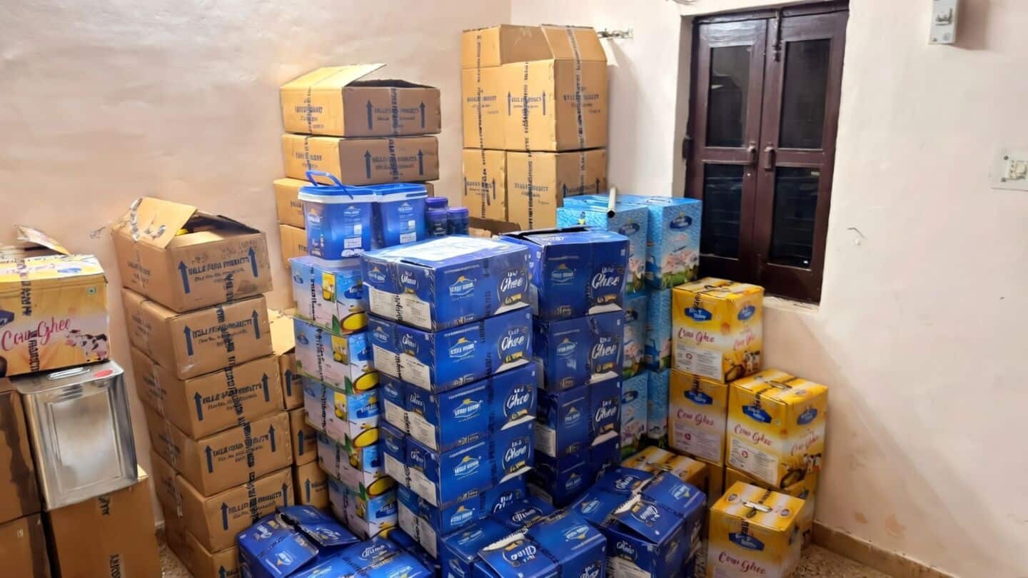 FSSAI busts adulterated ghee operation in Delhi and Haryana