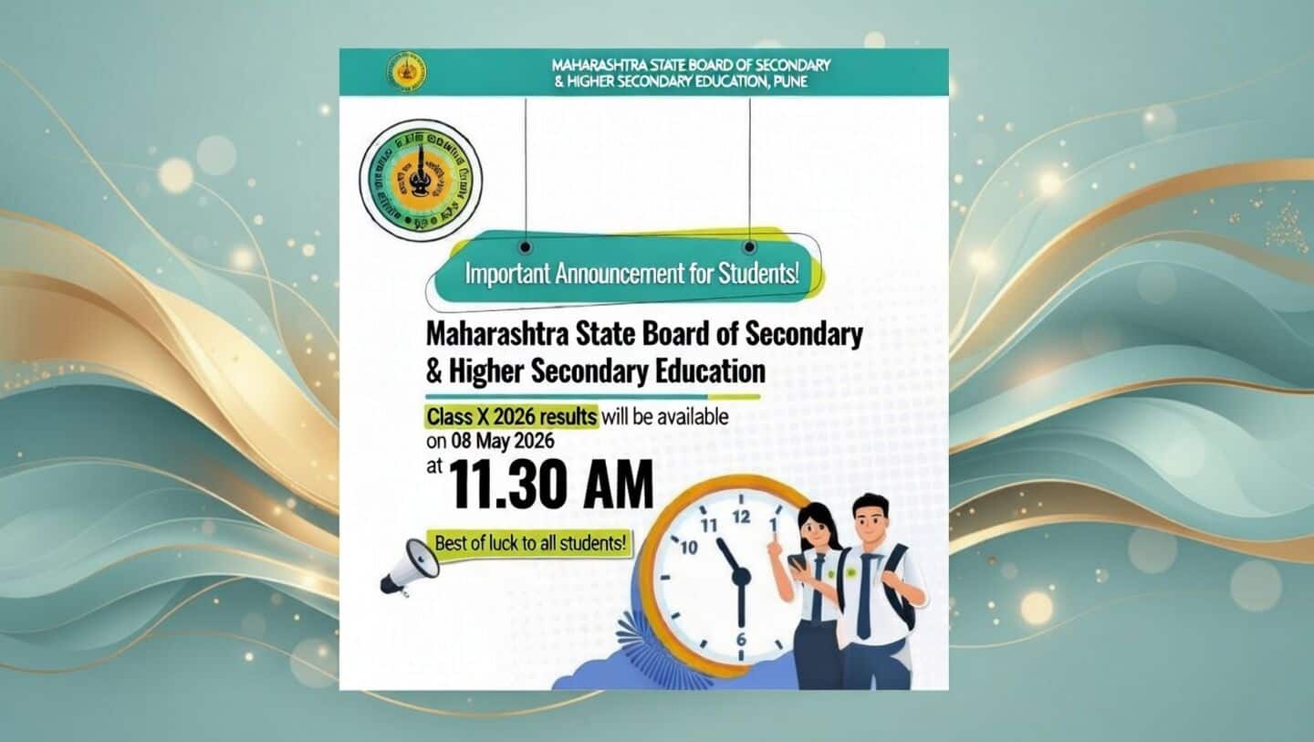Maharashtra board to release Class 10 SSC results May 8