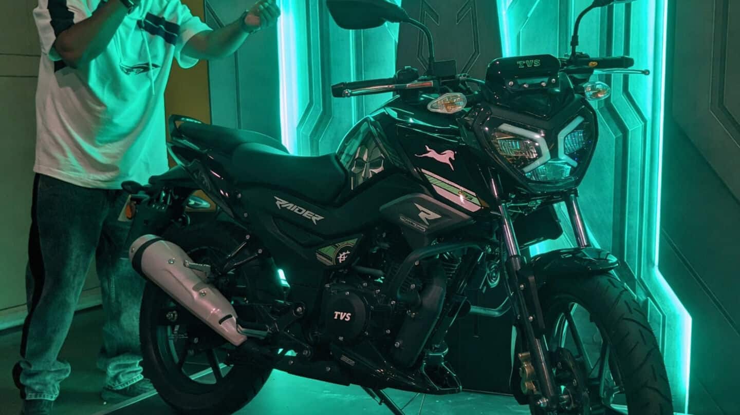 TVS launches Raider 125 Super Squad Doctor Doom Edition ₹95,320