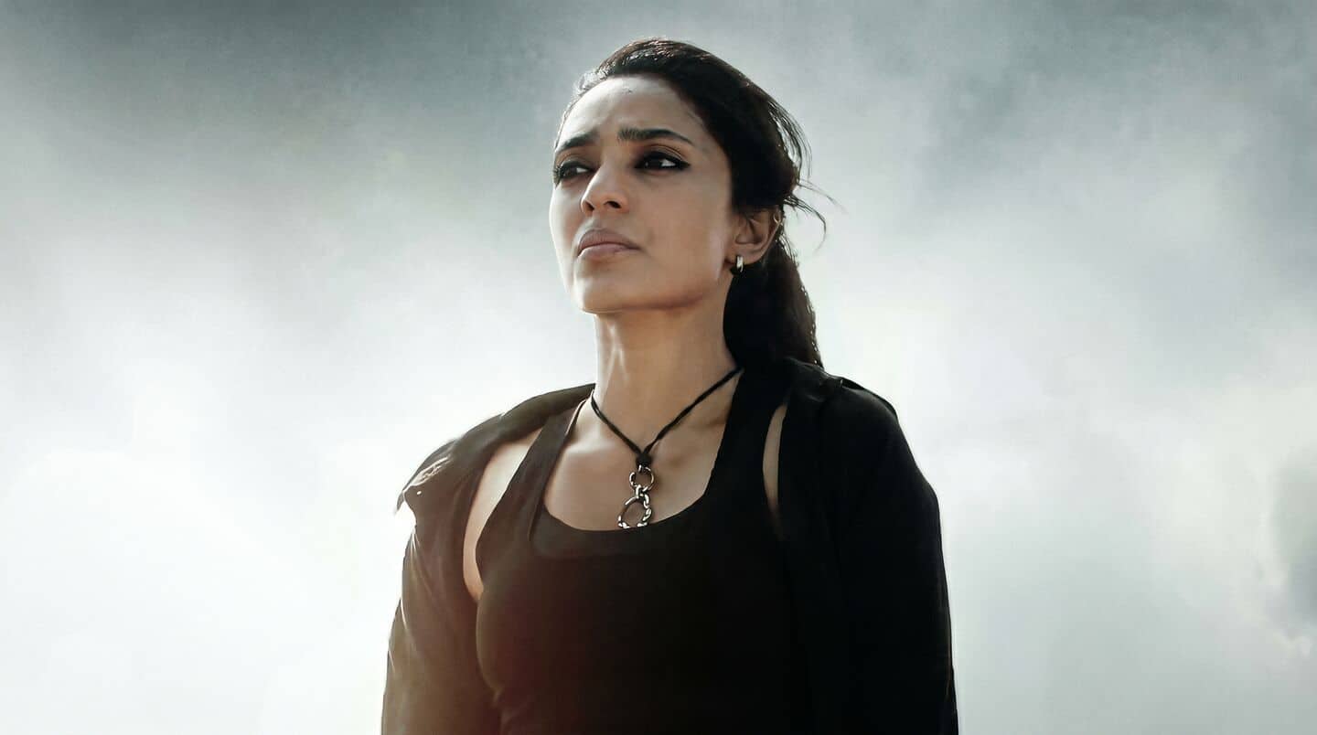 Dhulipala's fierce birthday 1st look for Ranjith's sci-fi 'Vettuvam' unveiled