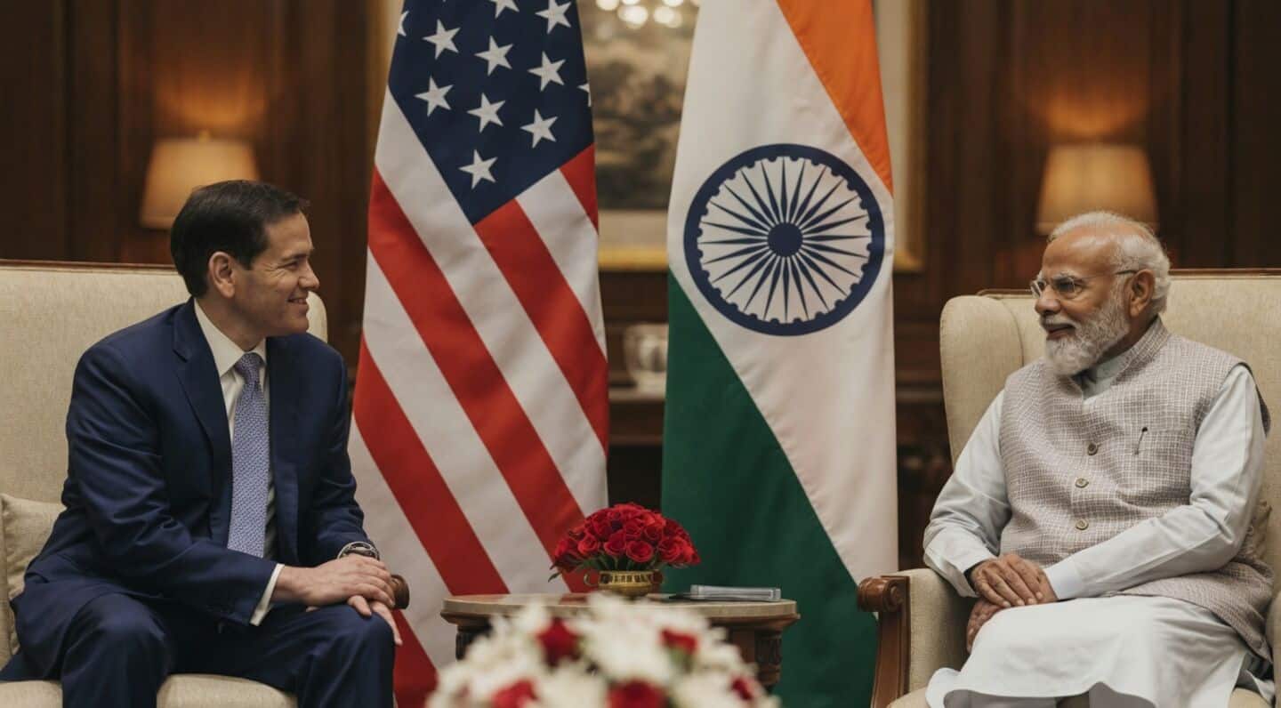 Modi meets Rubio in Delhi on West Asia stability