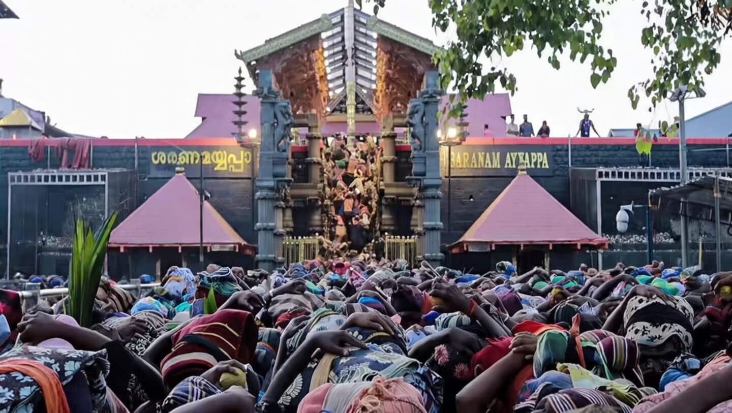 Kerala government now supports Sabarimala temple's entry restrictions for women