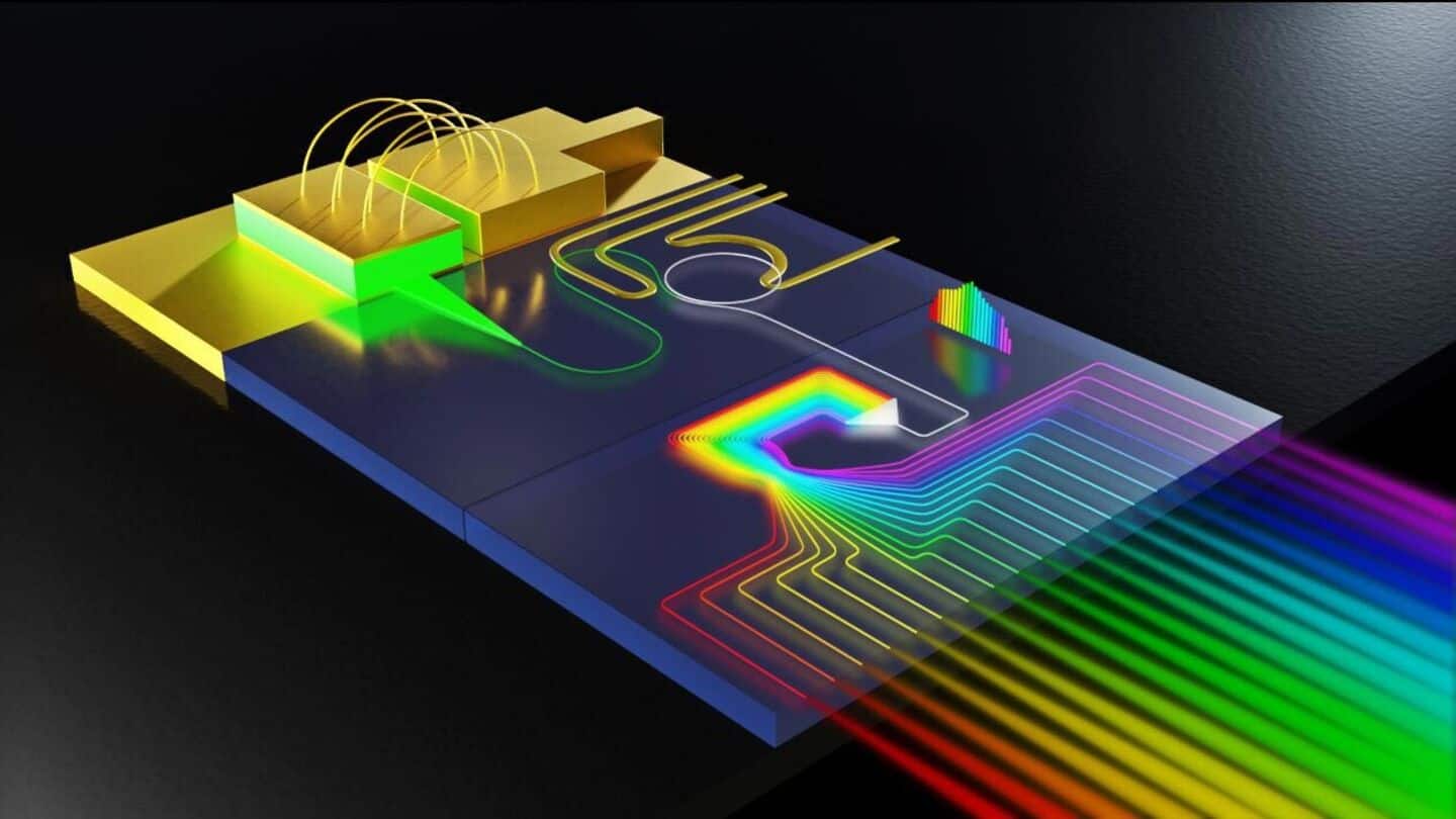 Researchers develop chip that uses lasers to transmit data