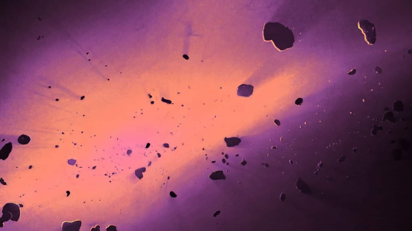 Patrick Shober finds Earth passing through asteroid debris near Sun