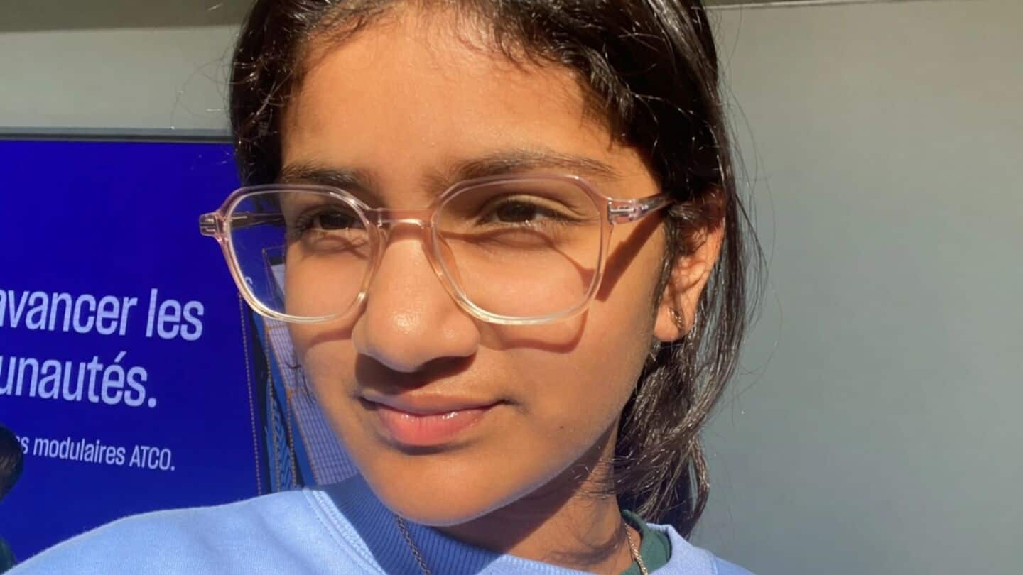 Mana Jampala, 12, of Kelowna launches Voxa AI receptionist startup