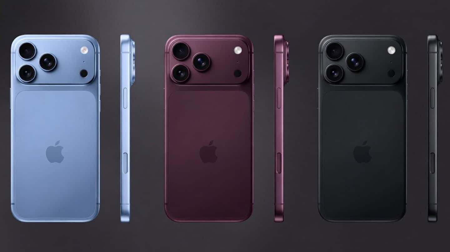 Leaked images suggest iPhone 18 Pro and Pro Max shades