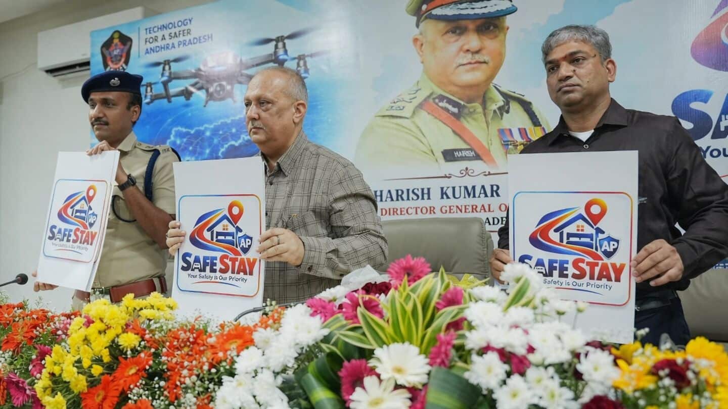 Andhra Pradesh police launch SafeStay AP app for safer stays