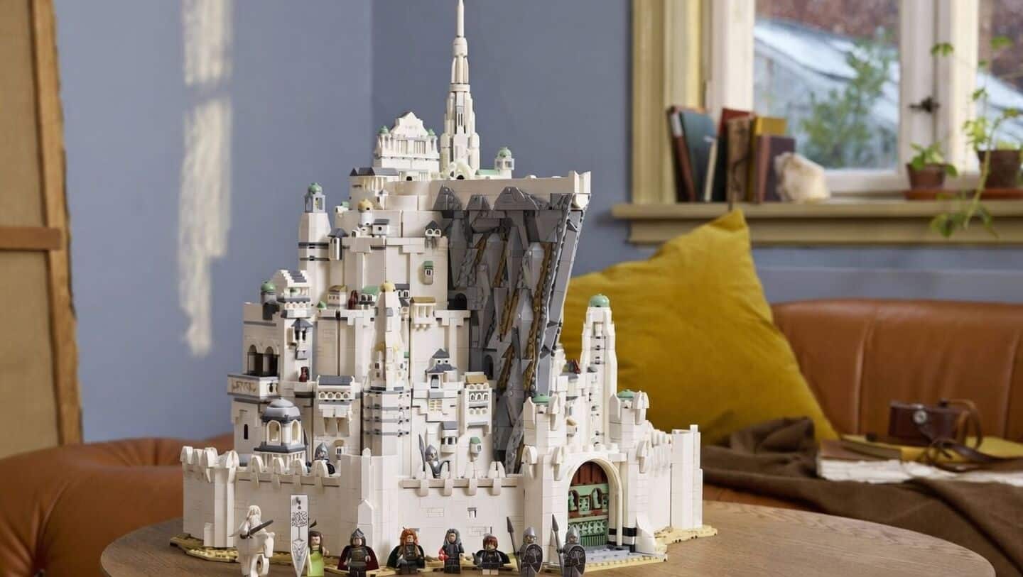 Lego unveils 8,278-piece 'Lord of the Rings' Minas Tirith set