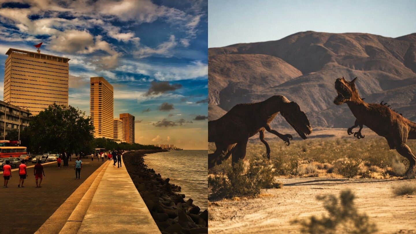 Deccan Traps around Mumbai coincide with dinosaur extinction era