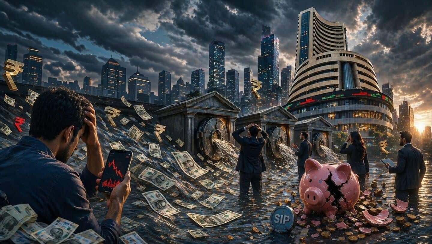 India mutual funds suffer ₹2.9L/cr March outflows amid Iran war