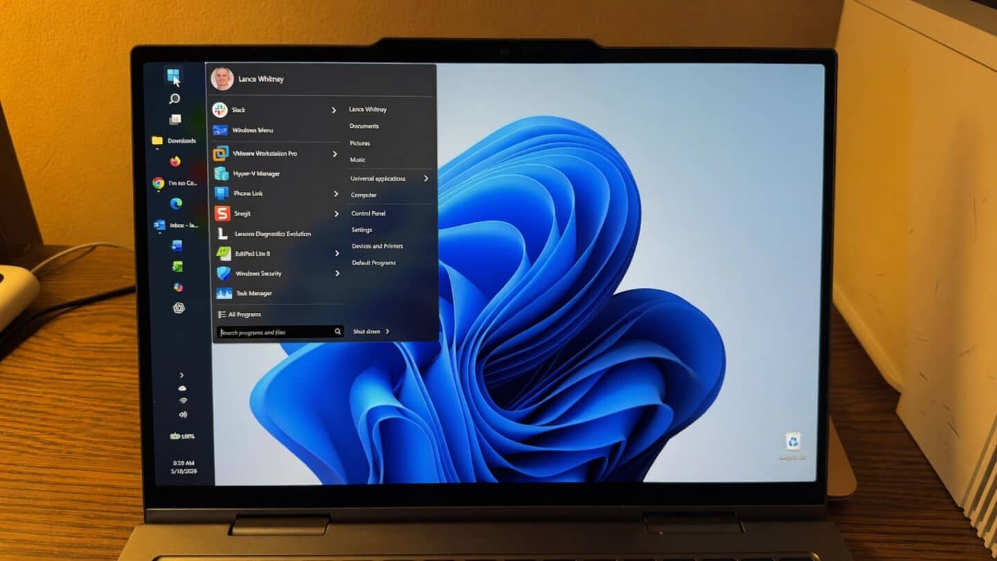 Microsoft lets Windows 11 taskbar move to any screen side