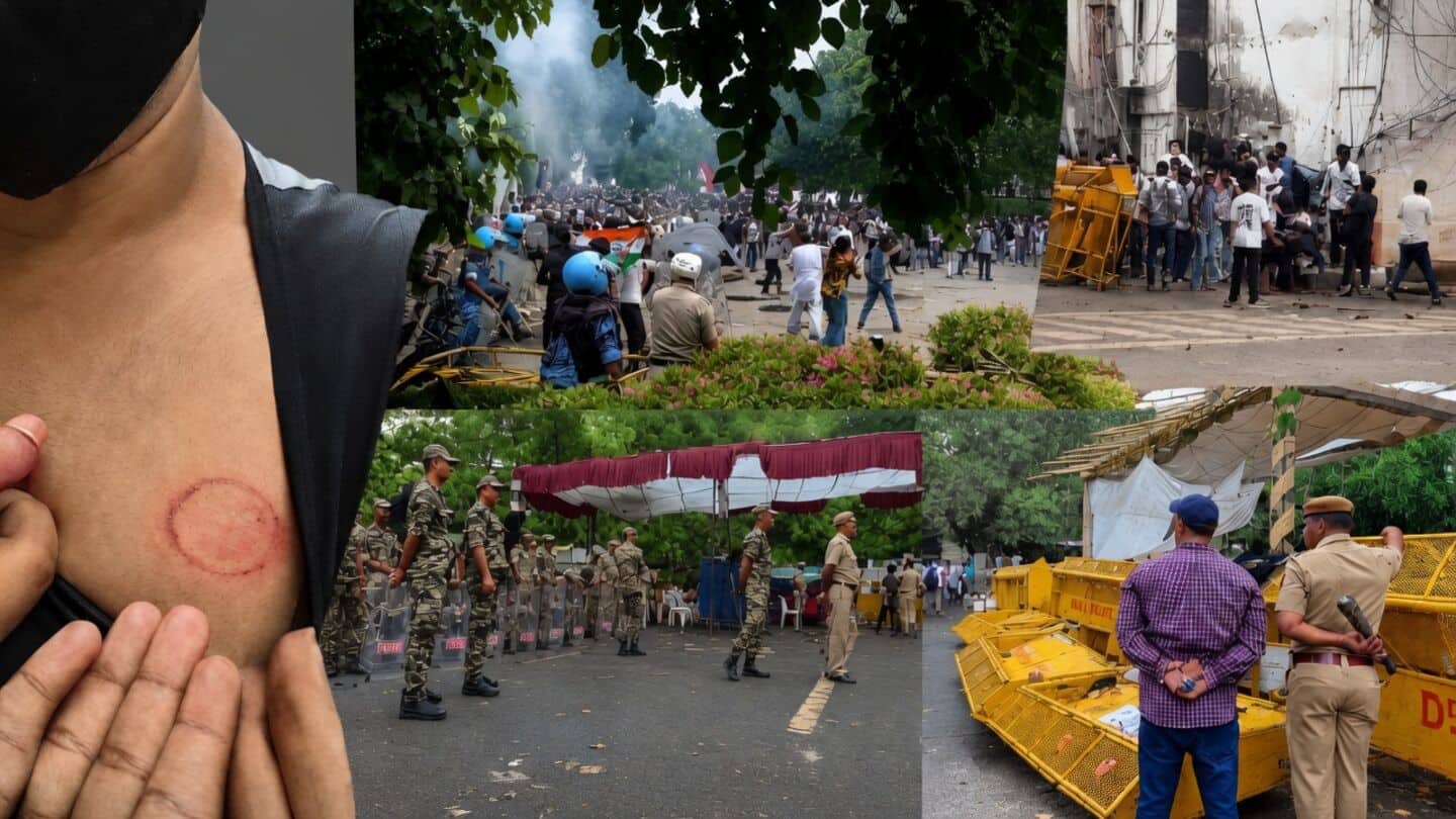 Delhi's Jantar Mantar protests enter 24th day after police crackdown