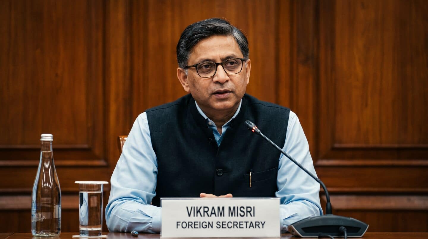 India's foreign secretary Vikram Misri to visit Kathmandu in May