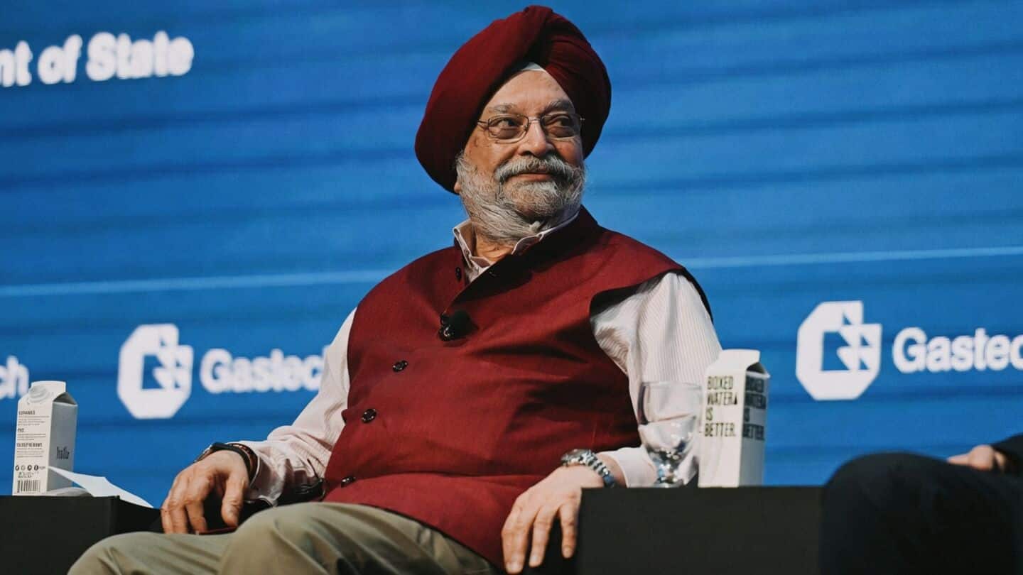Hardeep Puri: India prepared 30 to 60 days' energy supply