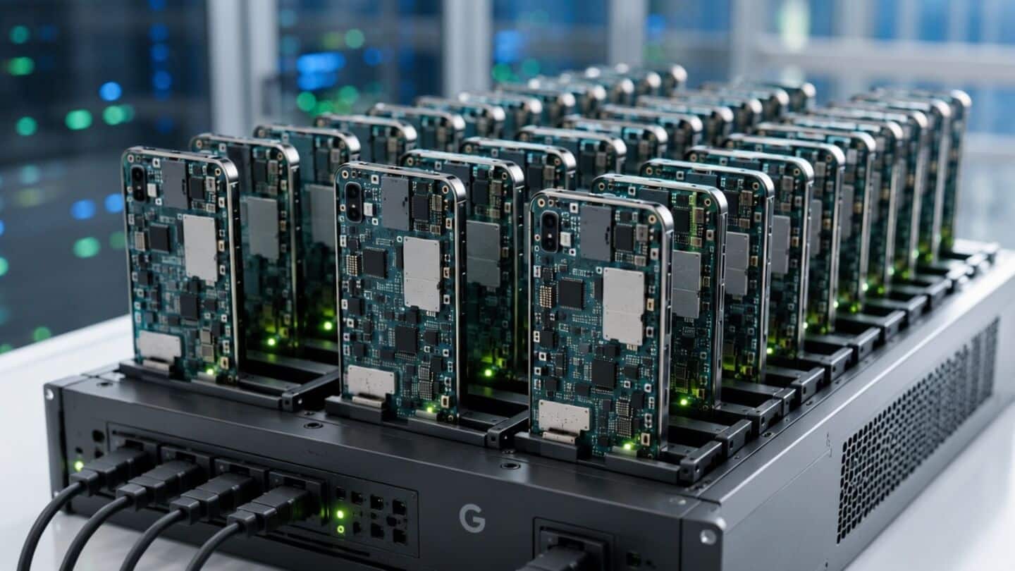 Google, UC San Diego repurpose smartphones into eco-friendly computing clusters