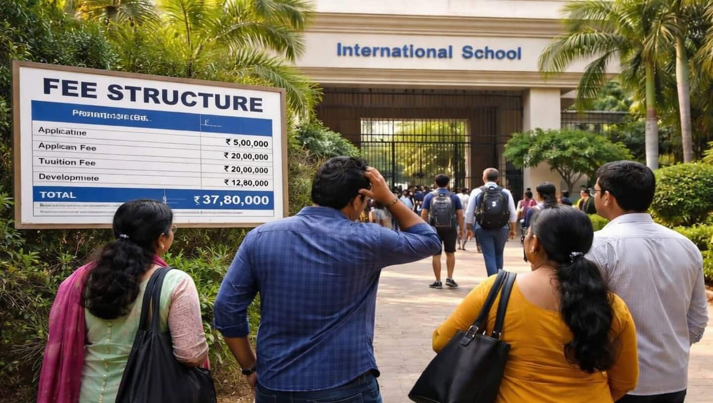 Chennai parent Narayani Kamla reveals ₹37.8L fees for expat students