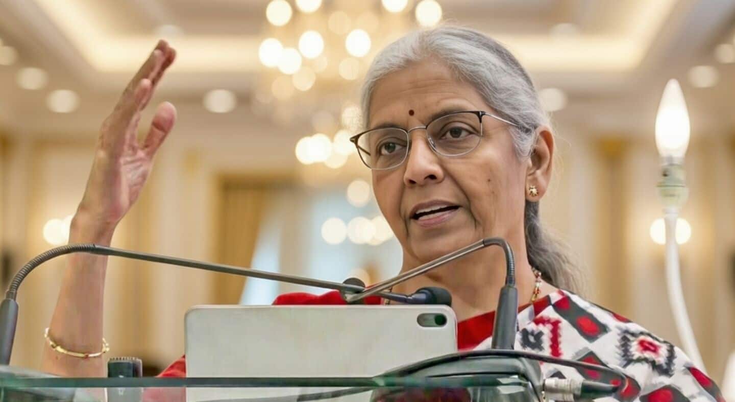 Nirmala Sitharaman backs Indian businesses amid global shocks in Daman