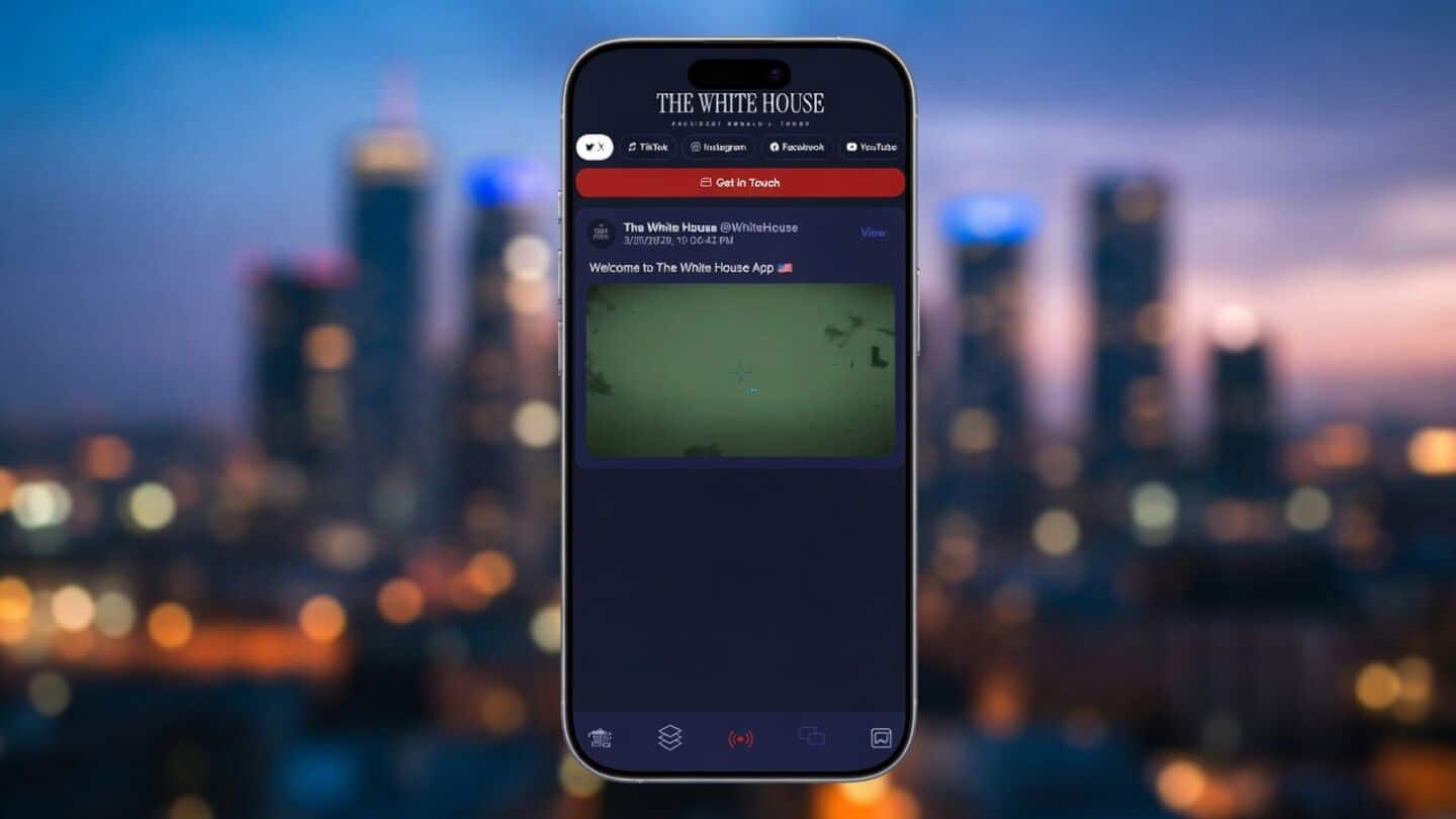 White House app to be installed automatically on DHS phones