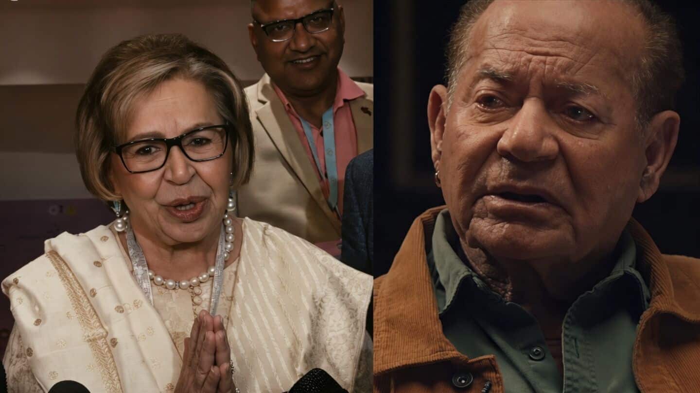 Actor Helen accepts Raj Kapoor Lifetime Achievement Award for Khan