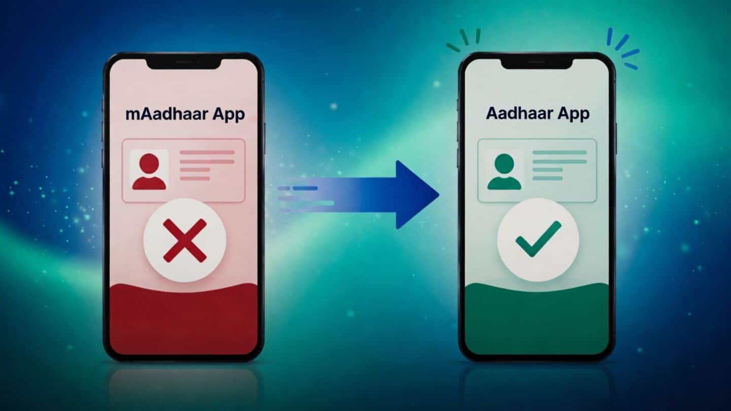 UIDAI retires mAadhaar app, urges switch to new Aadhaar app