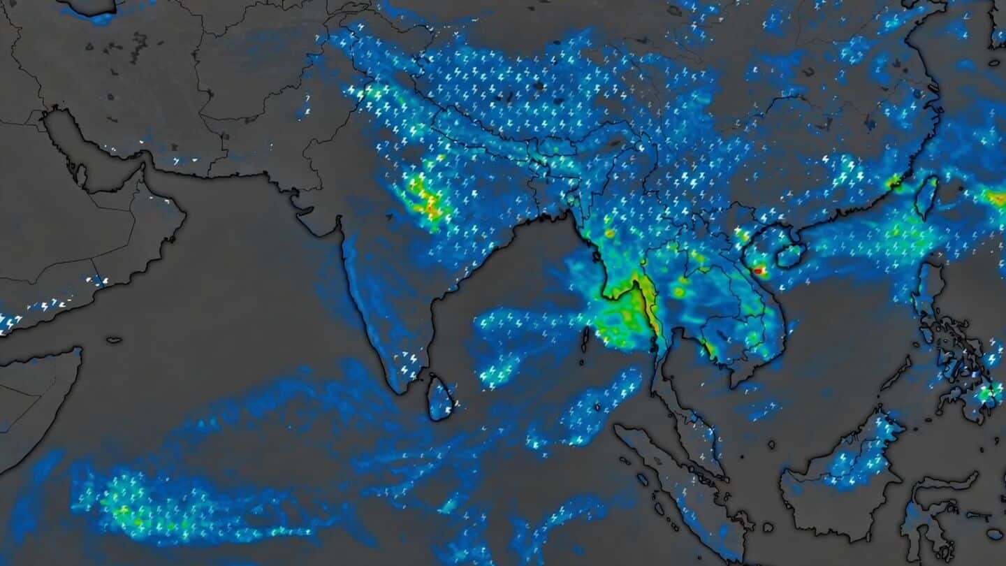 Saudel boosts heavy monsoon rains in south, southeast, east Asia