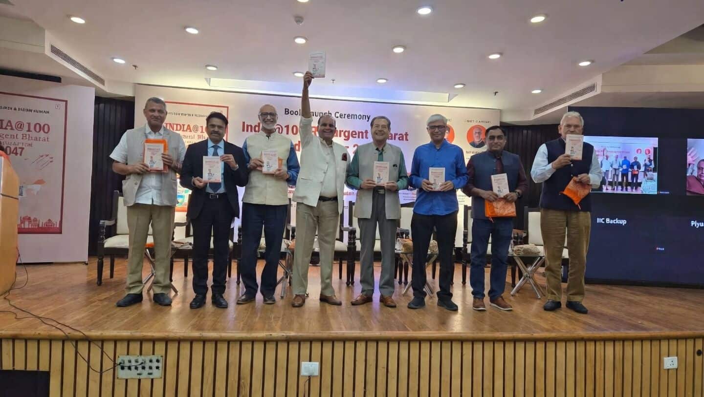 Book on how to make India developed by 2047 launched