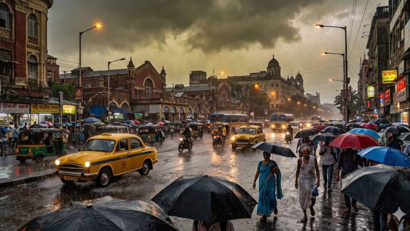 IMD warns of thunderstorms, lightning in Kolkata