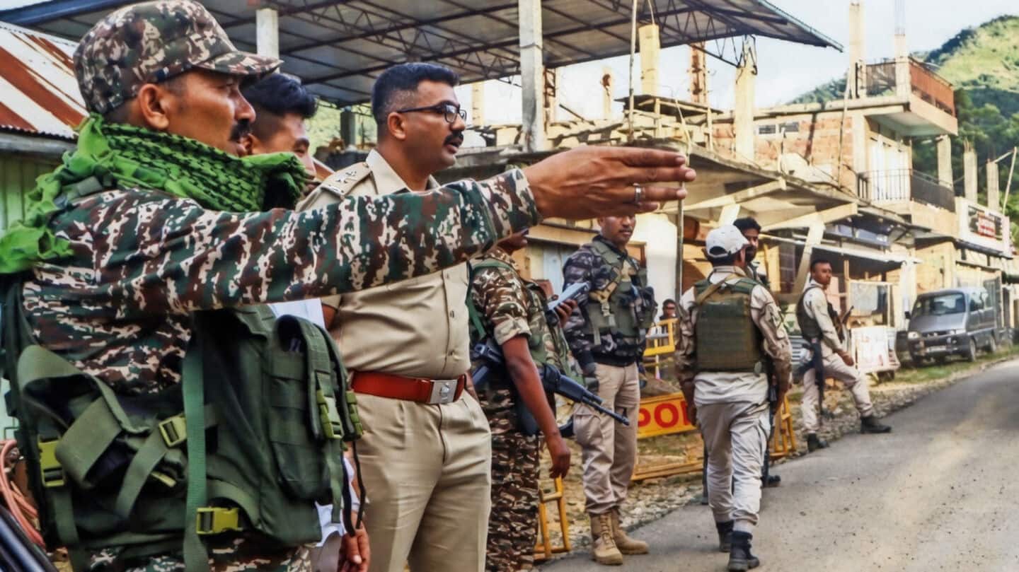 Armed attackers torch 10 homes and church in Kangpokpi Manipur