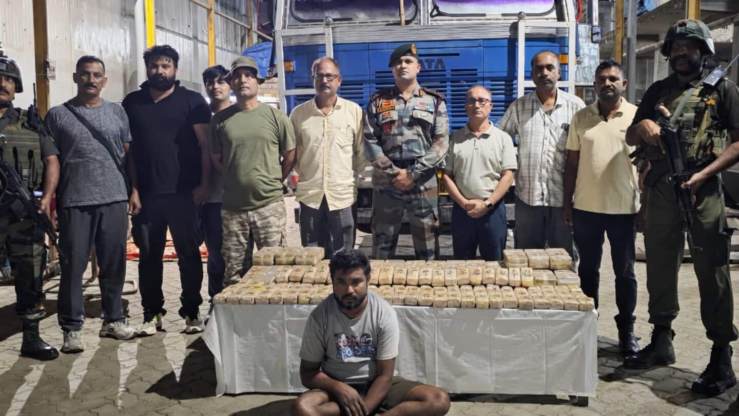 Assam Rifles, DRI seize 5.6L yaba in Cachar worth 168cr