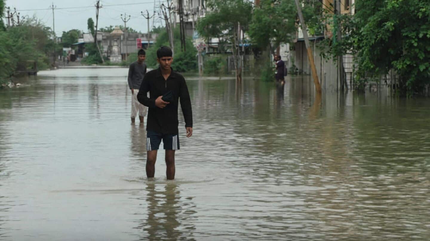 Kim river overflows, inundates Surat rural areas after heavy rains