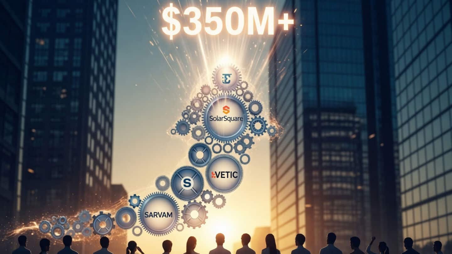 Indian startups raised over $350 million June 12-18 led by Sarvam