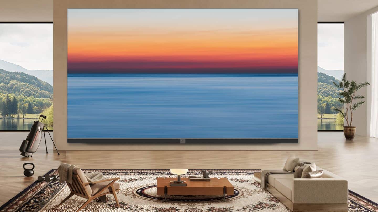 Hisense's 116-inch Mini LED TV costs $30,000