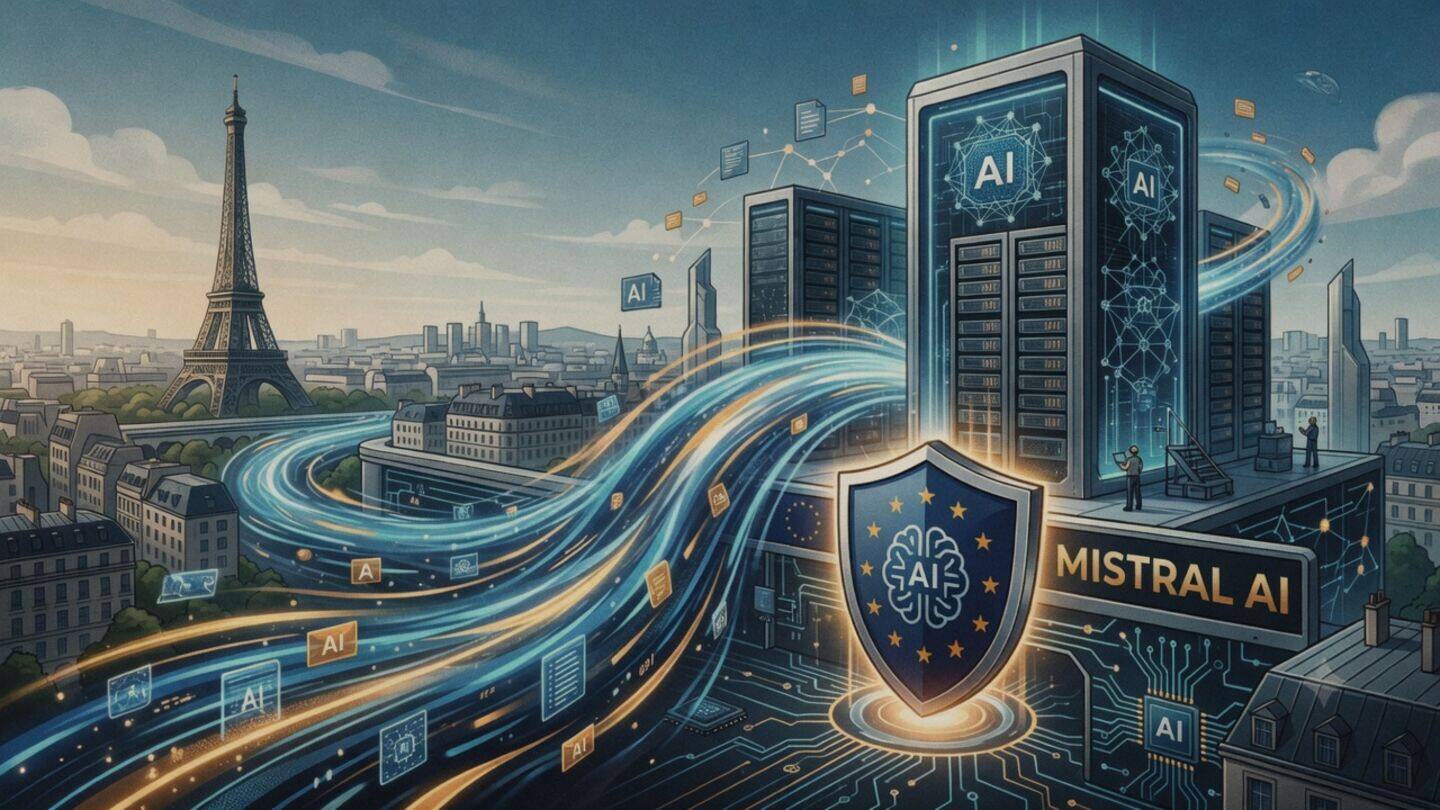 French AI startup Mistral raises €3 billion, valued at €21B+
