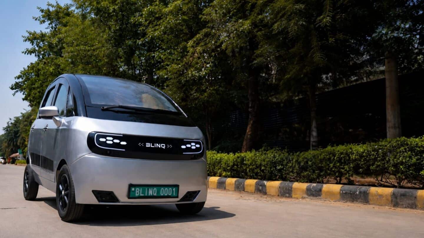Blinq Mobility demonstrates Gurugram EV with under 3 minute swap