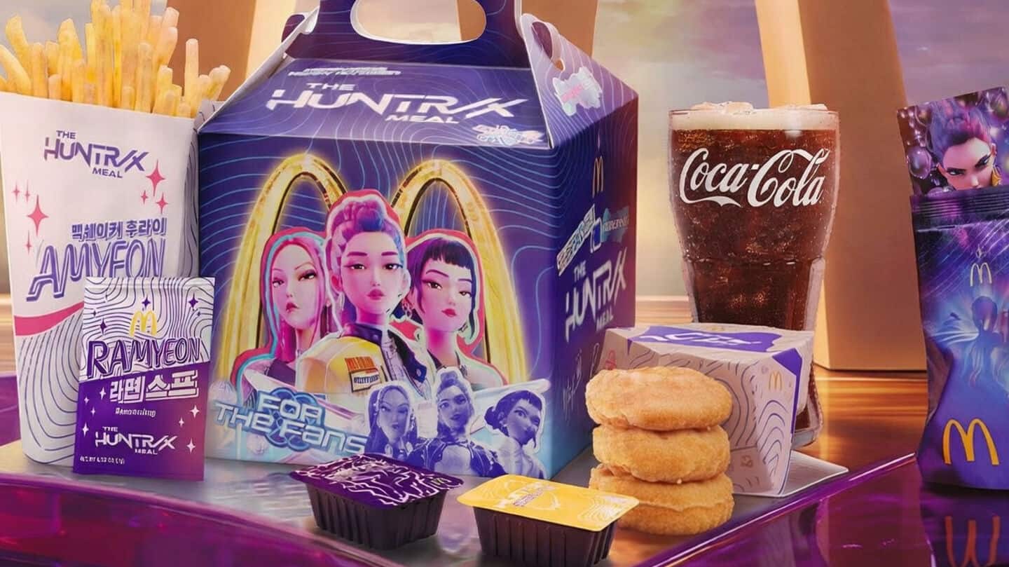 Netflix's 'KPop Demon Hunters's partners with McDonald's for special meals