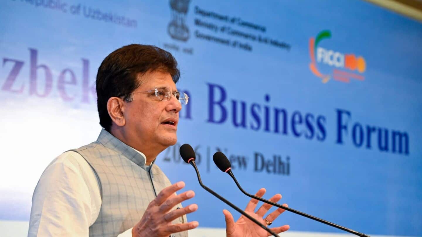 Commerce Minister Piyush Goyal says India opposes BRICS currency