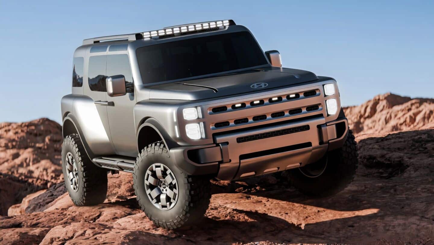 Hyundai debuts 1st-ever body-on-frame Boulder Concept New York Auto Show