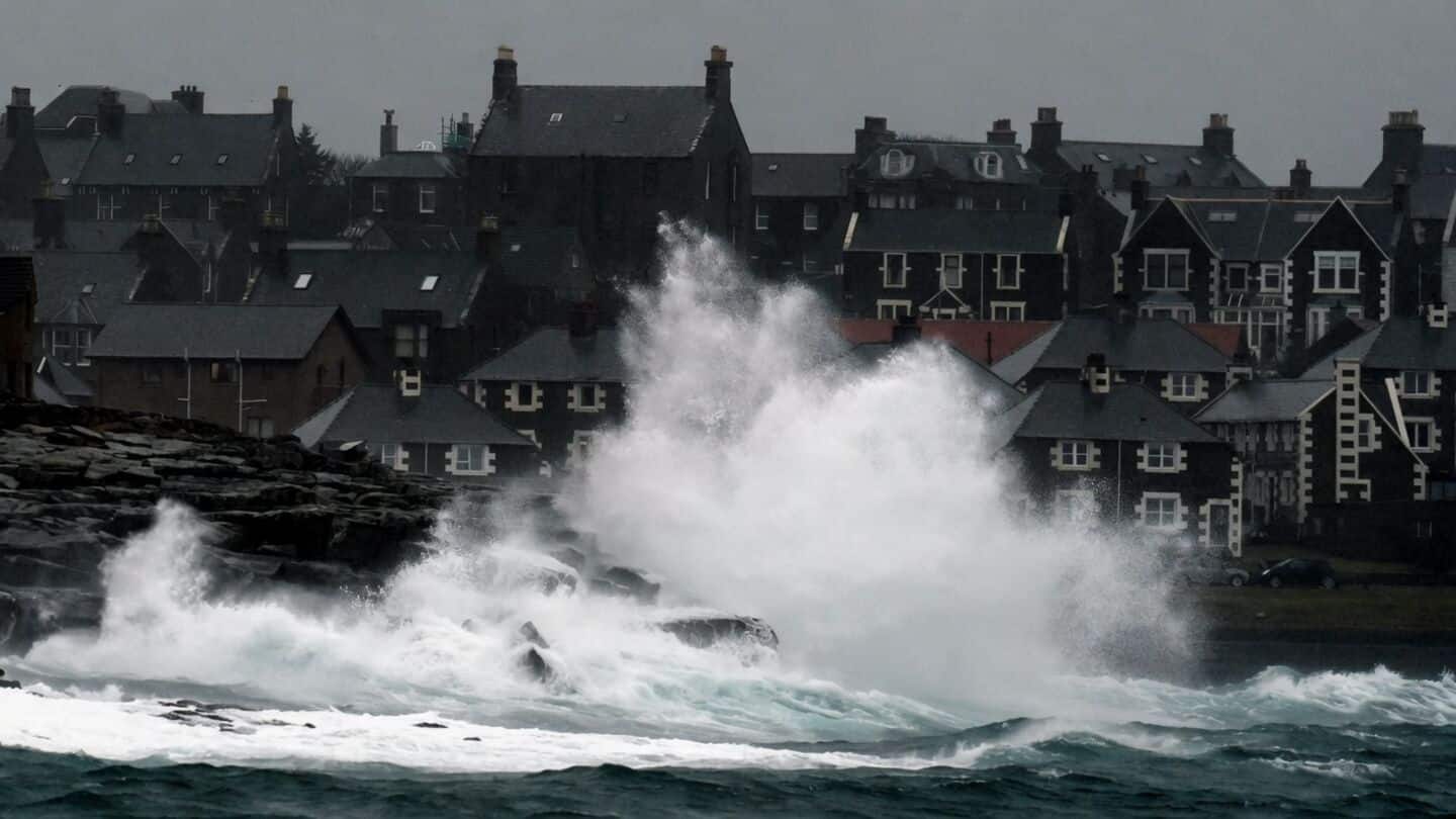 UK warned of possible 113km/h gusts from Isaias remnants