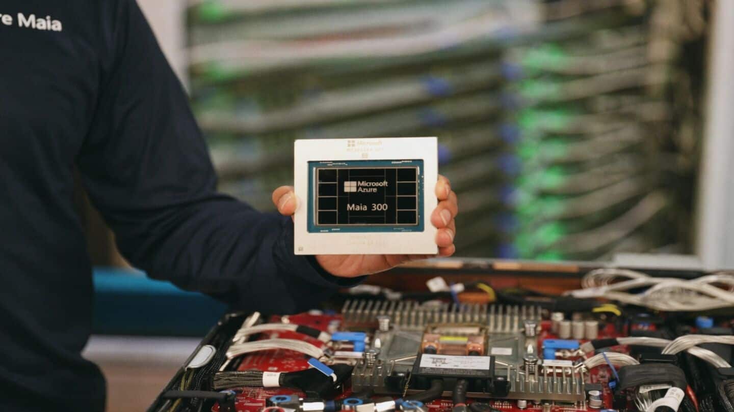 Microsoft unveils Maia 300 chip to reduce NVIDIA GPU reliance