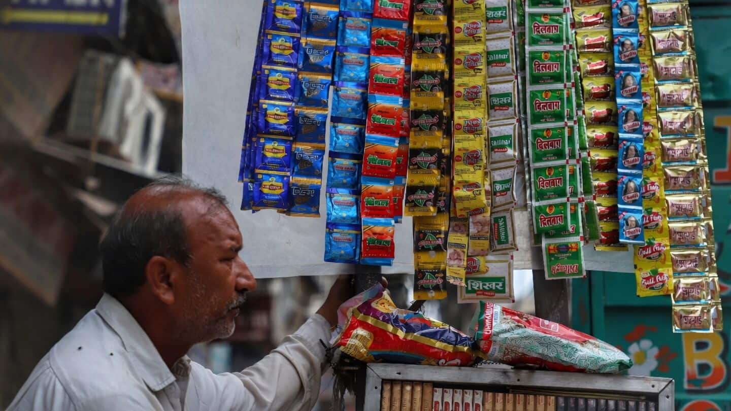 FSSAI bans plastic and aluminum foil in pan masala packaging