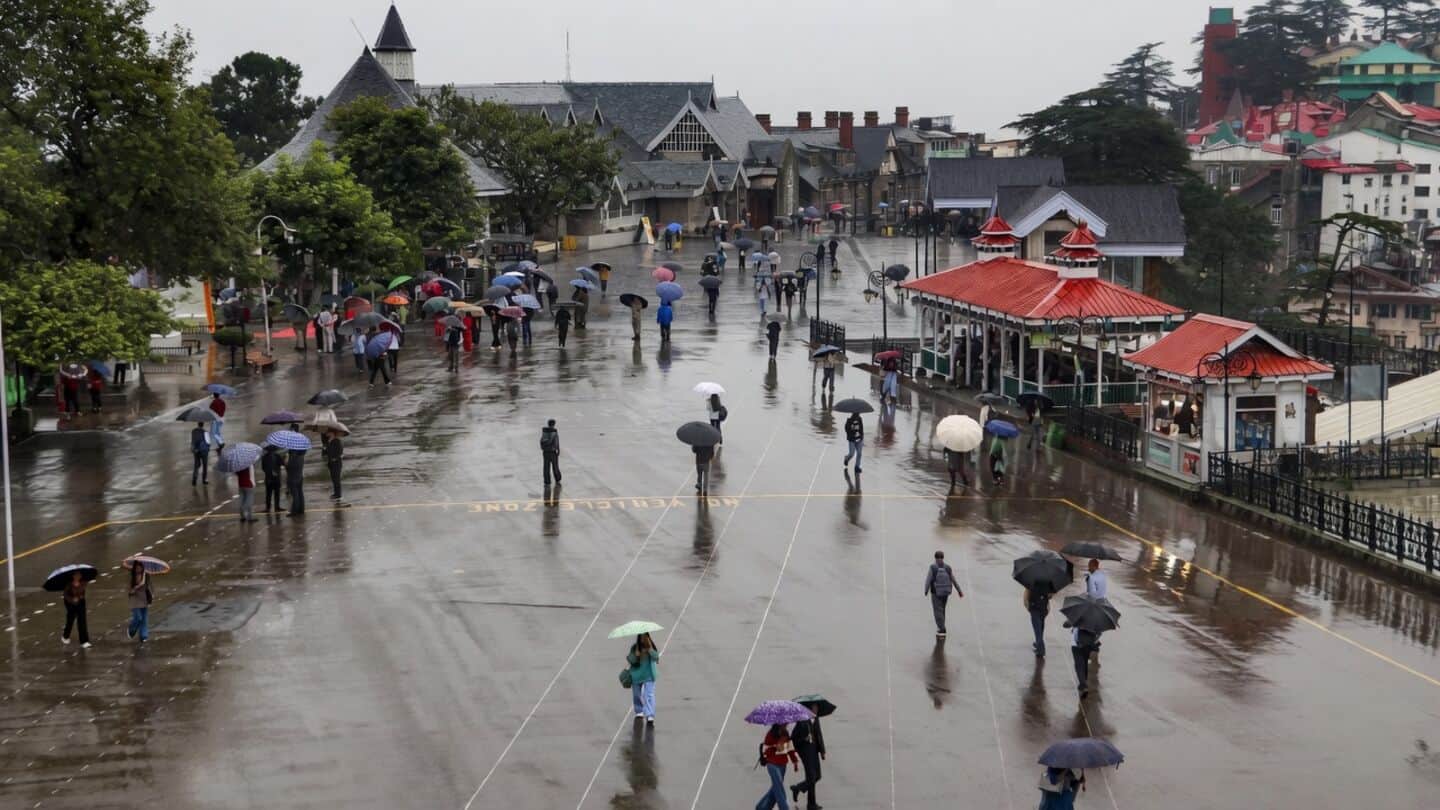 Shimla Meteorological Office issues orange alert for rain Aug 10-11