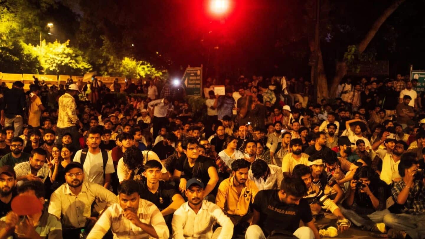 Jantar Mantar road built in 1731 again hosts CJP protest