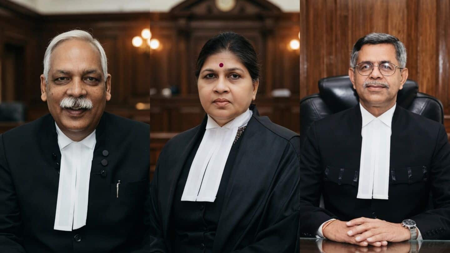 Three High Court Chief Justices appointed to India's Supreme Court