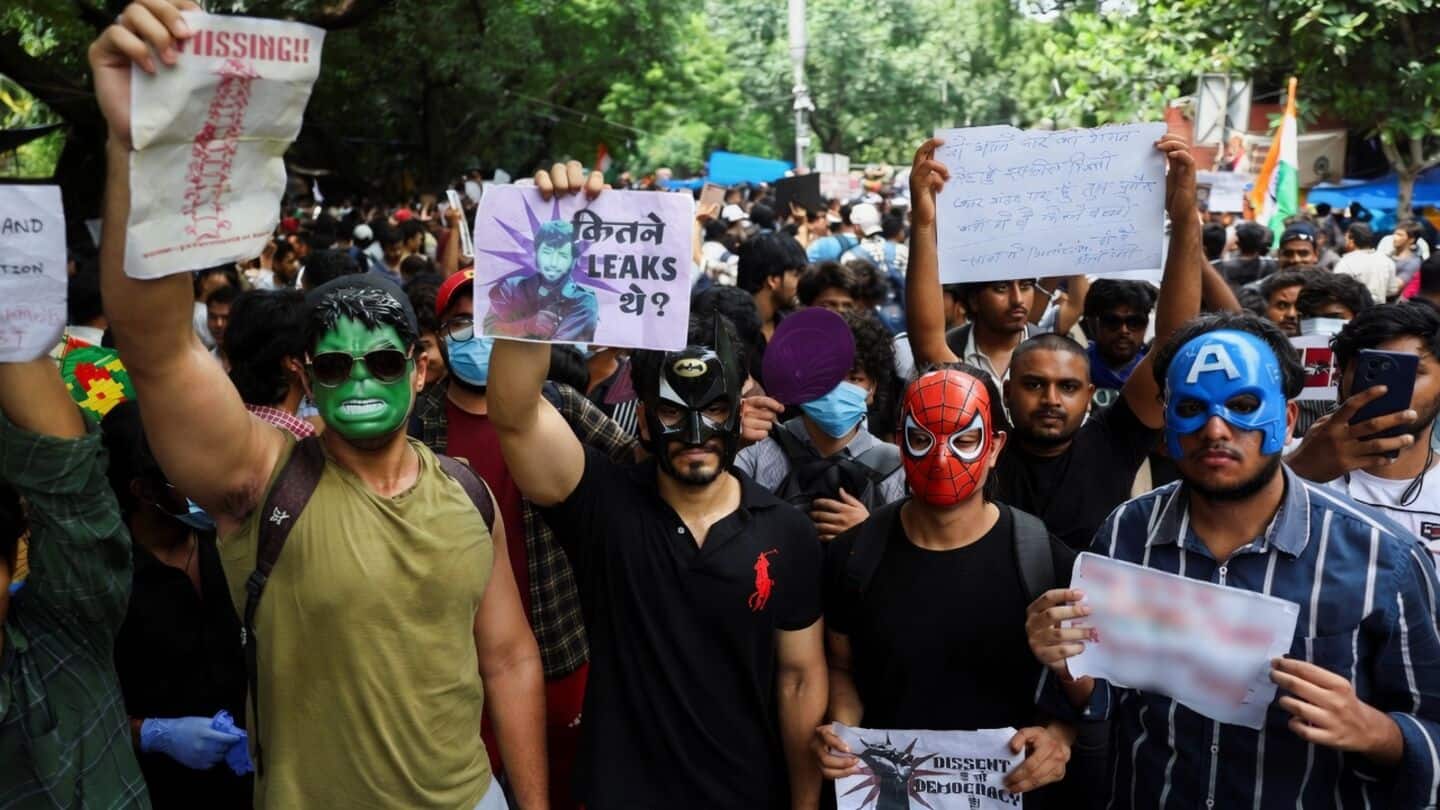 Government stands by recording NEET protest amid Aishe Ghosh plea